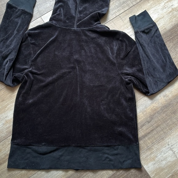 SET- Disney Cruise Line Black Velour Track Set preowned lightly used. - Picture 3 of 9